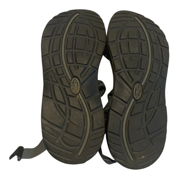 Chaco Women's Z2 Sandals Classic, Black Blue Size 8 Women's, Barely Worn - Picture 4 of 5